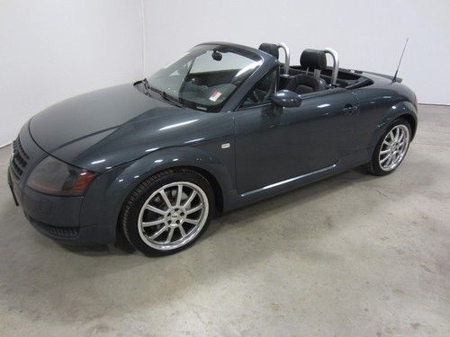 06 audi tt quattro 1.8l turbo 6-speed manual awd convertible 1 owner co 80 pics