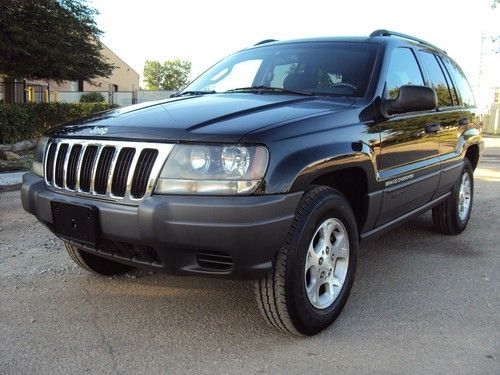 1-owner 2002 jeep grand cherokee laredo 4.0l 6cyl 4x4 selec-trac