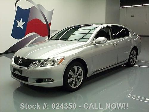 
			 2009 lexus gs350 awd sunroof nav climate leather 40k mi texas direct auto