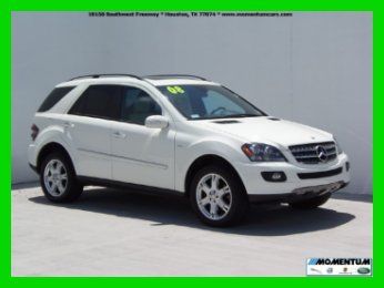 2008 mercedes-benz ml350 56k miles*navigation*sunroof*4matic*1owner*we finance!!