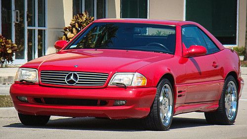 2001 mercedes-benz sl500 base convertible 2-door 5.0l