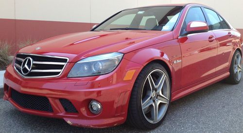 2009 mercedes benz c63 amg , 6.3 liter , 451 hp , navi