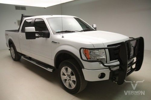 2010 fx4 crew 4x4 sunroof leather heated trailer hitch we finance 25k miles