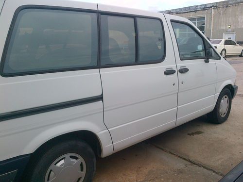 1993 ford aerostar xl sport van, strong engine and transmission