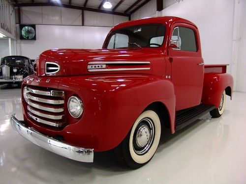 1950 ford f-1 pickup, highly desirable short-bed, newer true dual exhaust!