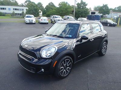 2011 mini cooper s countryman all4 all-4 awd automatic premium sunroof heated