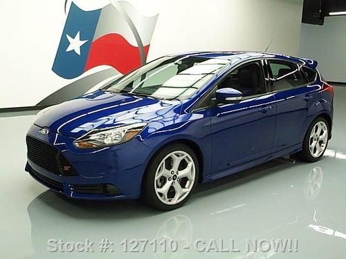 2013 ford focus st 6-spd sunroof nav recaro seats 9k mi texas direct auto