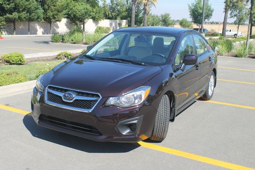 2013 subaru impreza premium awd sedan low miles