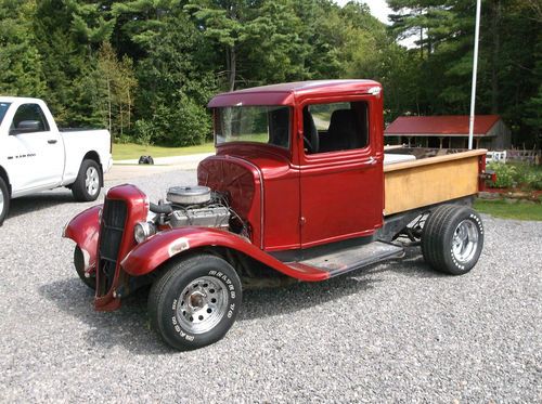 1934 ford pickup v8 real oldskool hotrod rat rod !!!  low reserve