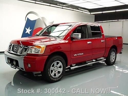 2011 nissan titan sv crew 5.6 v8 sidesteps bedliner 22k texas direct auto