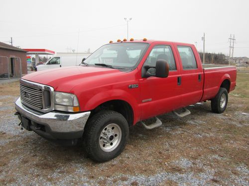 2004 ford f350 crew 8ft bed 4x4 great deal