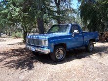 1978 chevy fleetside shortbed 4x4 california