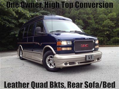 One owner from ga high top conversion leather quad buckets new tires rear dvd