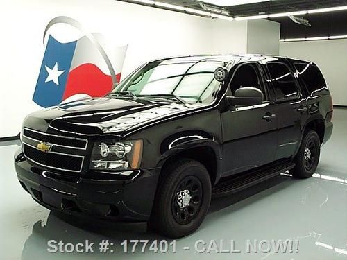 2011 chevy tahoe police 5.3l dvd spot light tow 66k mi texas direct auto