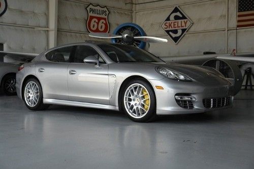 Gt silver/black leather-ceramics-1 owner-warranty-records-$165k msrp-loaded!