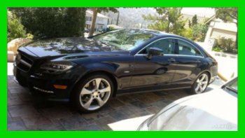 2012 mercedes benz cls550 turbo 4.6l v8 sedan premium dvd mp3 sunroof backup cam