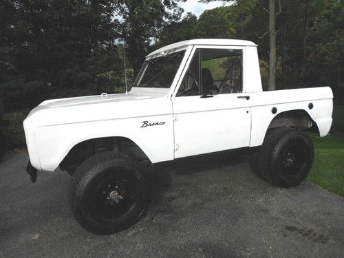 1968 ford bronco half cab