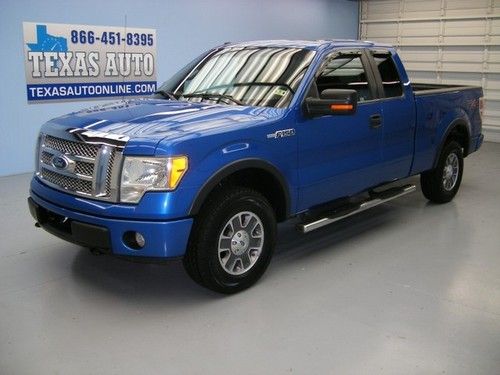 We finance!!!  2009 ford f-150 fx4 off road 4x4 leather roof 6 cd tow texas auto