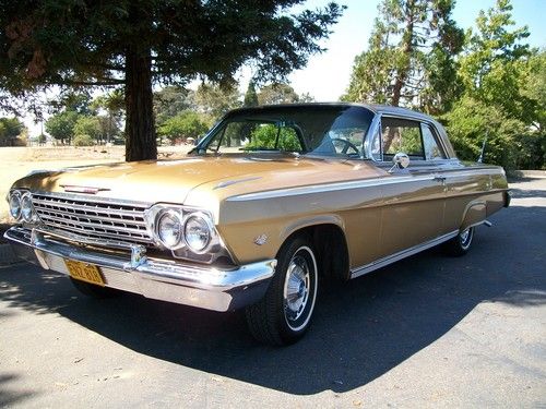 1962 chevrolet impala anniversary gold