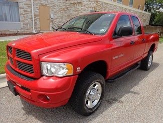 2005 ram 2500 4x4 quad cab laramie 5.9l cummins turbo diesel auto heated leather