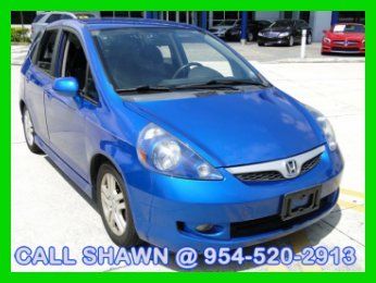 2007 honda fit, 87,000 miles, rare blue, automatic, mercedes-benz dealer, l@@k!!