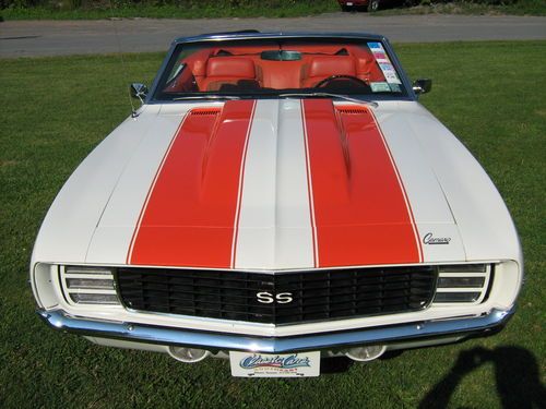 1969 chevrolet camaro z11 pace car convertible
