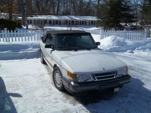 1991 saab 900 s convertible 2-door 2.1l