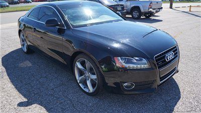 2009 audi a5 3.2l quattro awd black navigation technology pkg premium pkg loaded