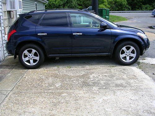 2003 nissan murano sl sport utility 4-door 3.5l