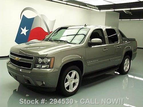 2007 chevy avalanche lt htd leather sunroof 20's 67k mi texas direct auto