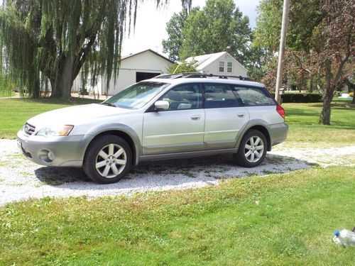 2006 subaru outback 2.5i limited wagon 4-door 2.5l (manual)