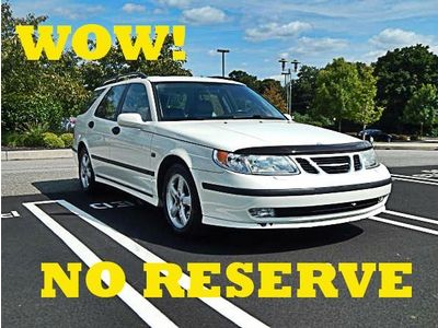 2004 saab 9-5 2.3t wagon fully loaded leather fast  no reserve!!
