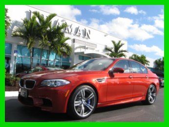 13 sakhir orange m-5 4.4l v8 *executive &amp; driver assistance pkg *bang &amp; olufsen