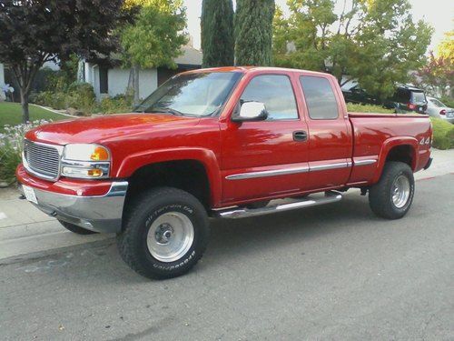 2001 gmc sierra 1500 4x4 extended cab - one owner - very low mileage