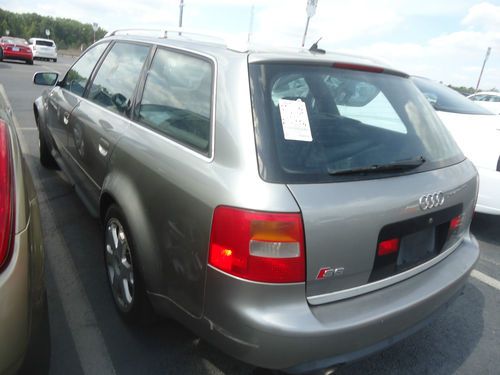 2002 audi s 6  sw runs and drives no reserve