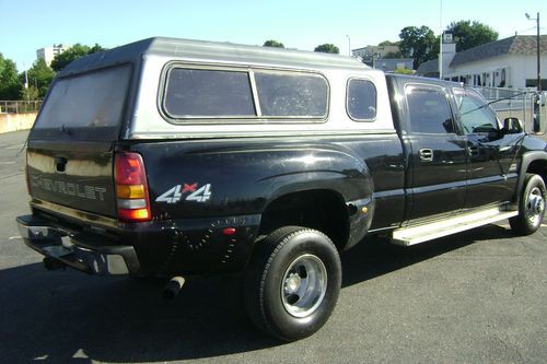 2002 Chevy Chevrolet Silverado 3500 LS Dually Crew Cab Pickup Duramax DIESEL NR, image 2