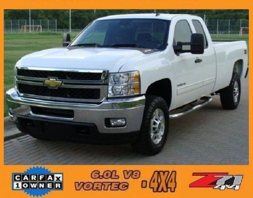 2011 chevrolet silverado 2500hd lt z71 4x4 rear camera one owner clean carfax