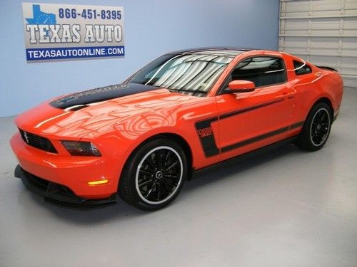We finance!!!  2012 ford mustang boss 302 6 speed 440 hp recaro 5k mi texas auto