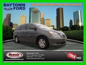 Ex-l /dvd odyssey leather roof 3rd row 1 owner power door 3.5l v6 we finance