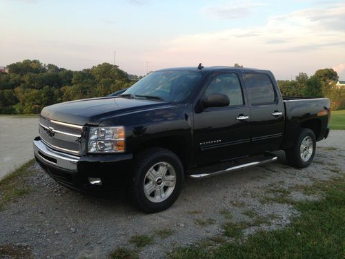 2009 chevrolet silverado 1500 lt crew cab pickup 4-door 5.3l