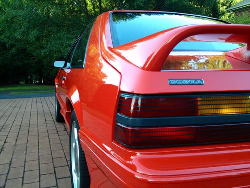 1993 ford mustang cobra (bone stock)