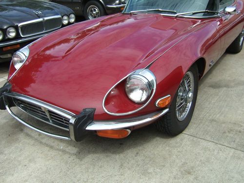 1973 jaguar e-type xke v12 2+2 coupe manual low miles