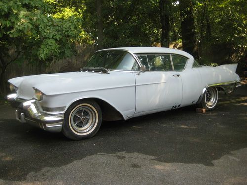 1957 cadillac eldorado seville, very rare, no reserve!! restore, custom, rod