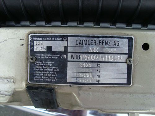 1985 Mercedes-Benz, 500 SEL, European Spec, US $3,500.00, image 24