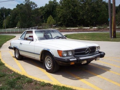 1980 mercedes-benz 450sl base convertible 2-door 4.5l