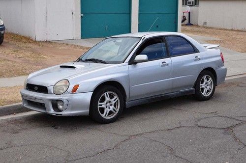 2002 subaru impreza wrx sedan 4-door 2.0l