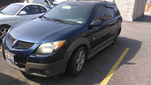 2004 pontiac vibe 156,199 miles have key starts &amp; runs  rebuilt salvage title