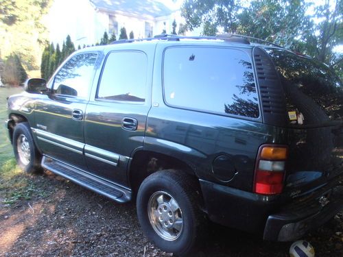 2001 chevrolet tahoe lt sport utility 4-door 5.3l