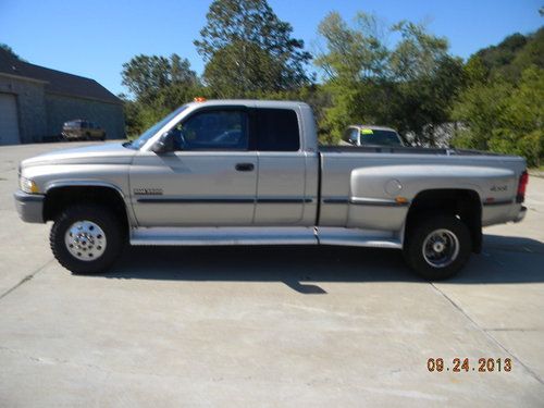 1998 dodge ram 3500 laramie slt 4x4 dually auto. cummins turbo diesel