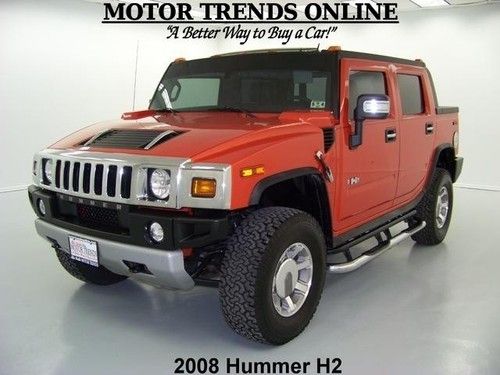 2008 hummer h2 sut navigation dvd rearcam roof bose htd seats 66k